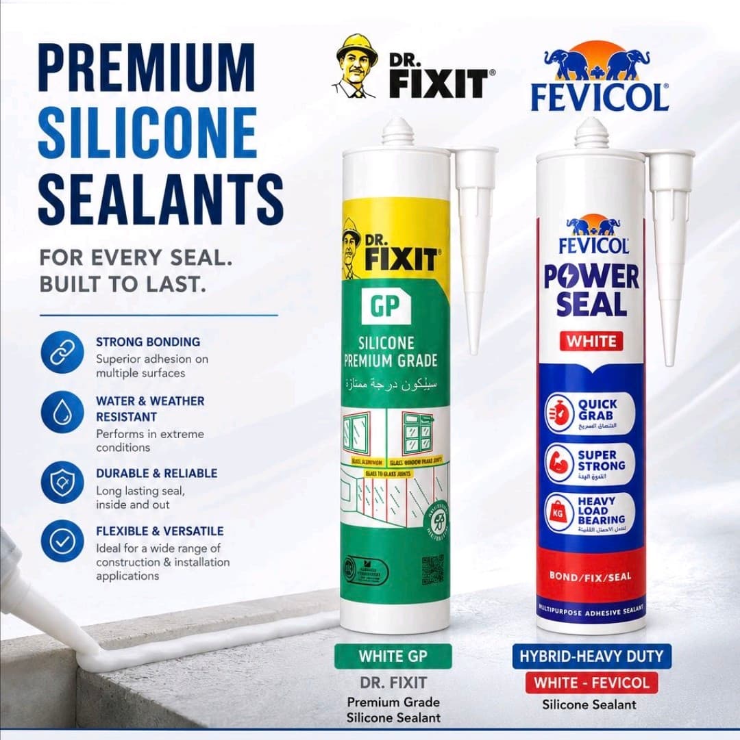 New Launch # FEVICOL POWERSEAL & DR FIXIT GP SEALANT